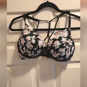 Floral Victoria Secrets PINK bra